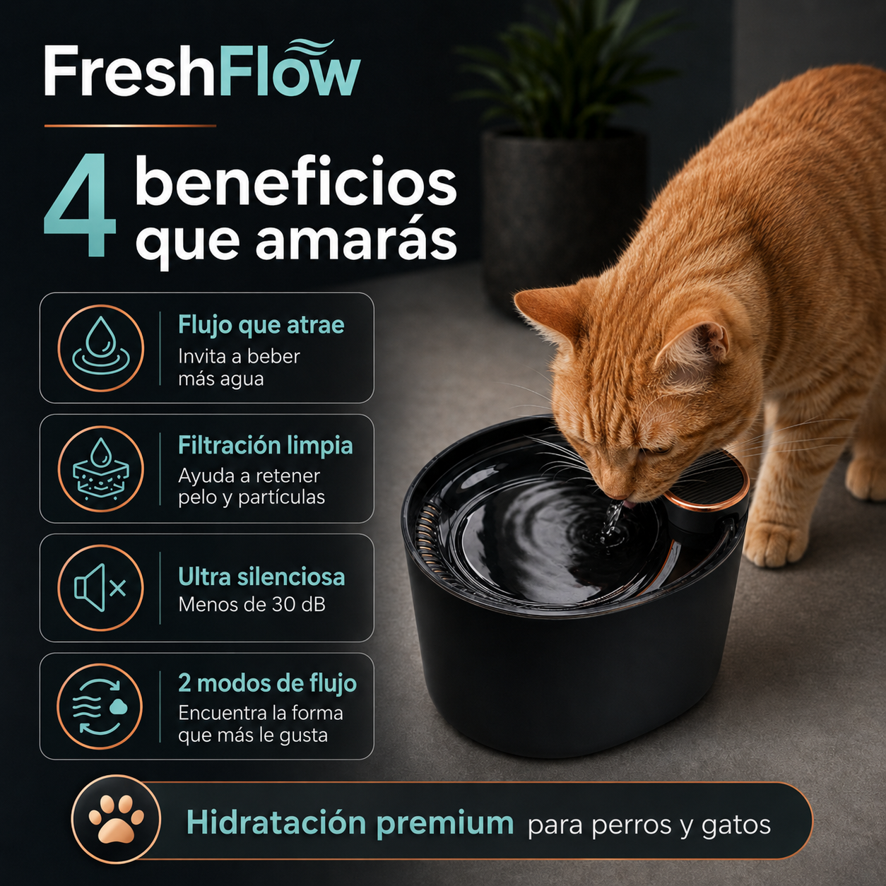 FreshFlow - Bebedero automático
