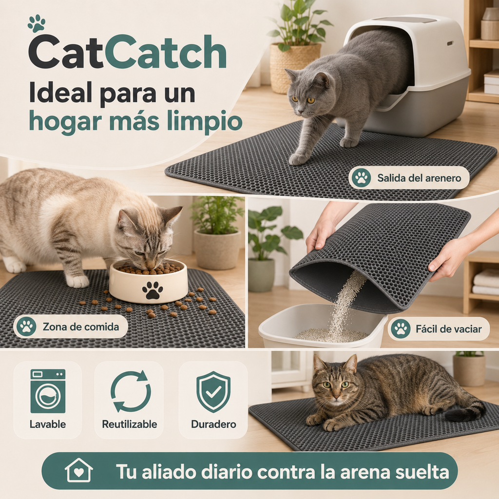 CatCatch - Alfombra atrapaarena
