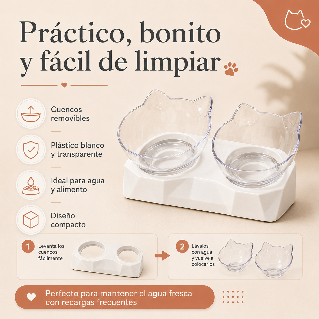 DouBowl - Comedero y bebedero
