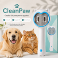 CleanPaw - Cepillo con luz UV Antibacterial para Perros y Gatos