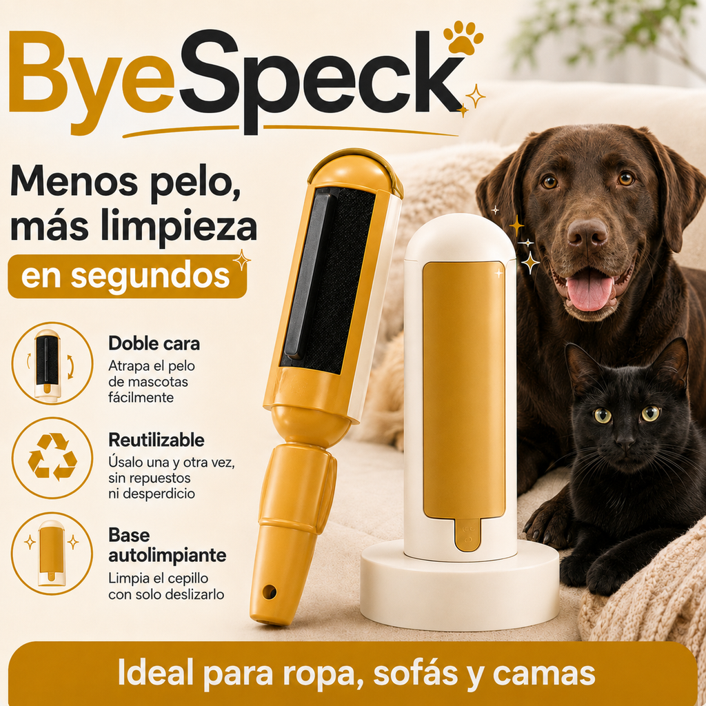 ByeSpeck - Cepillo removedor de pelo